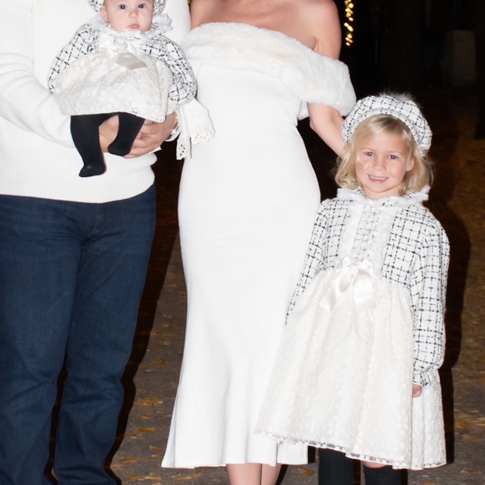 White Holiday Dress